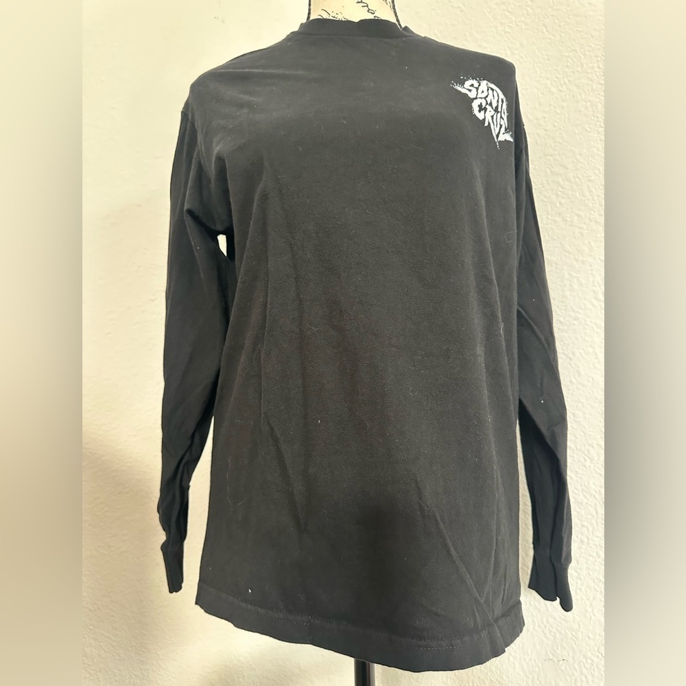 Santa Cruz Black Long Sleeve Shirt